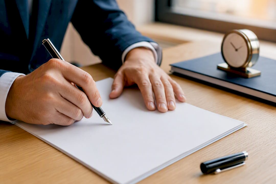 Firma di un accordo di riservatezza con un produttore conto terzi