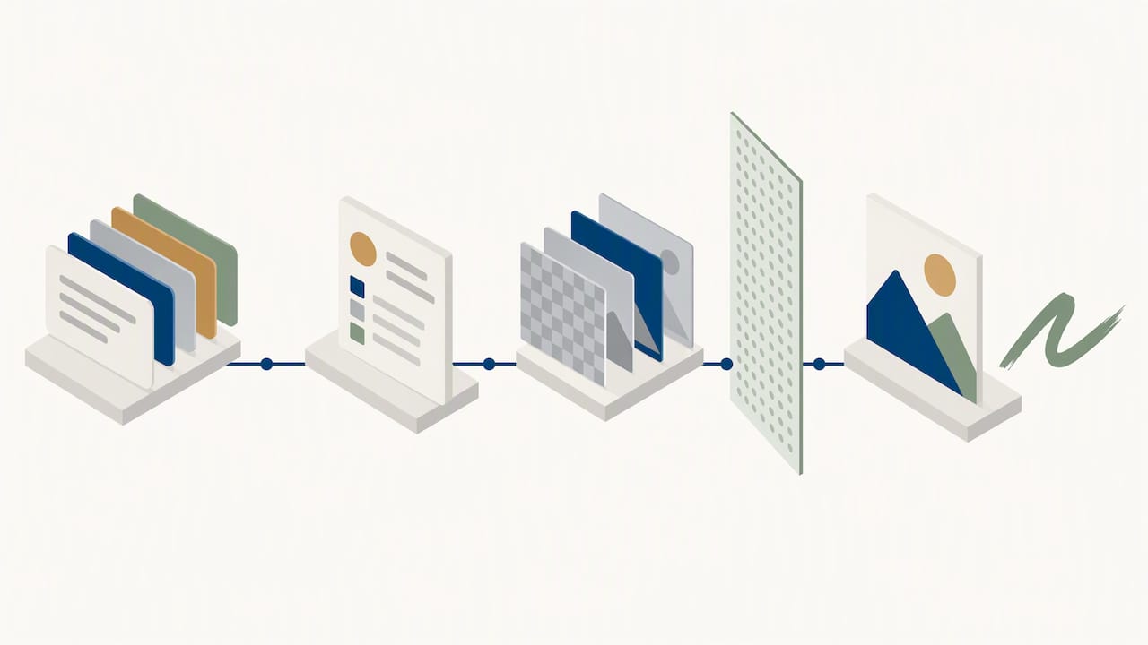 Schema della documentazione del contributo creativo e delle versioni di un progetto