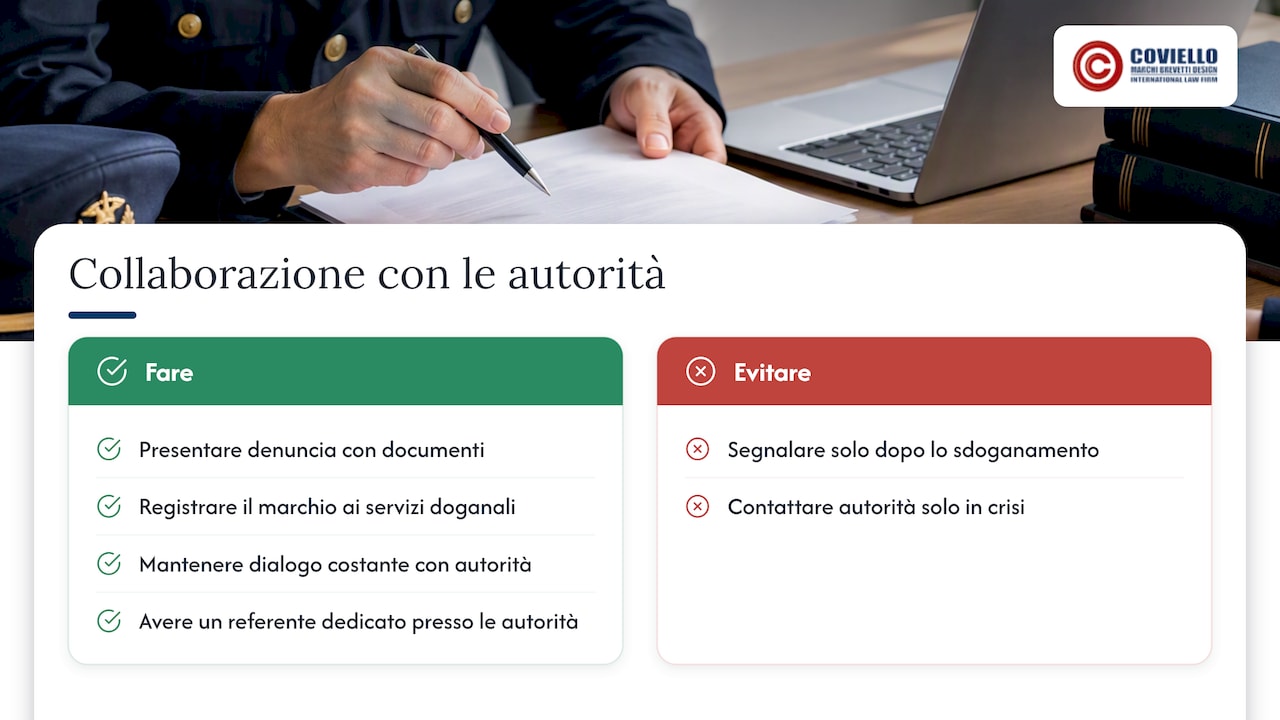 Collaborare con forze dell'ordine e autorità competenti — overview diagram