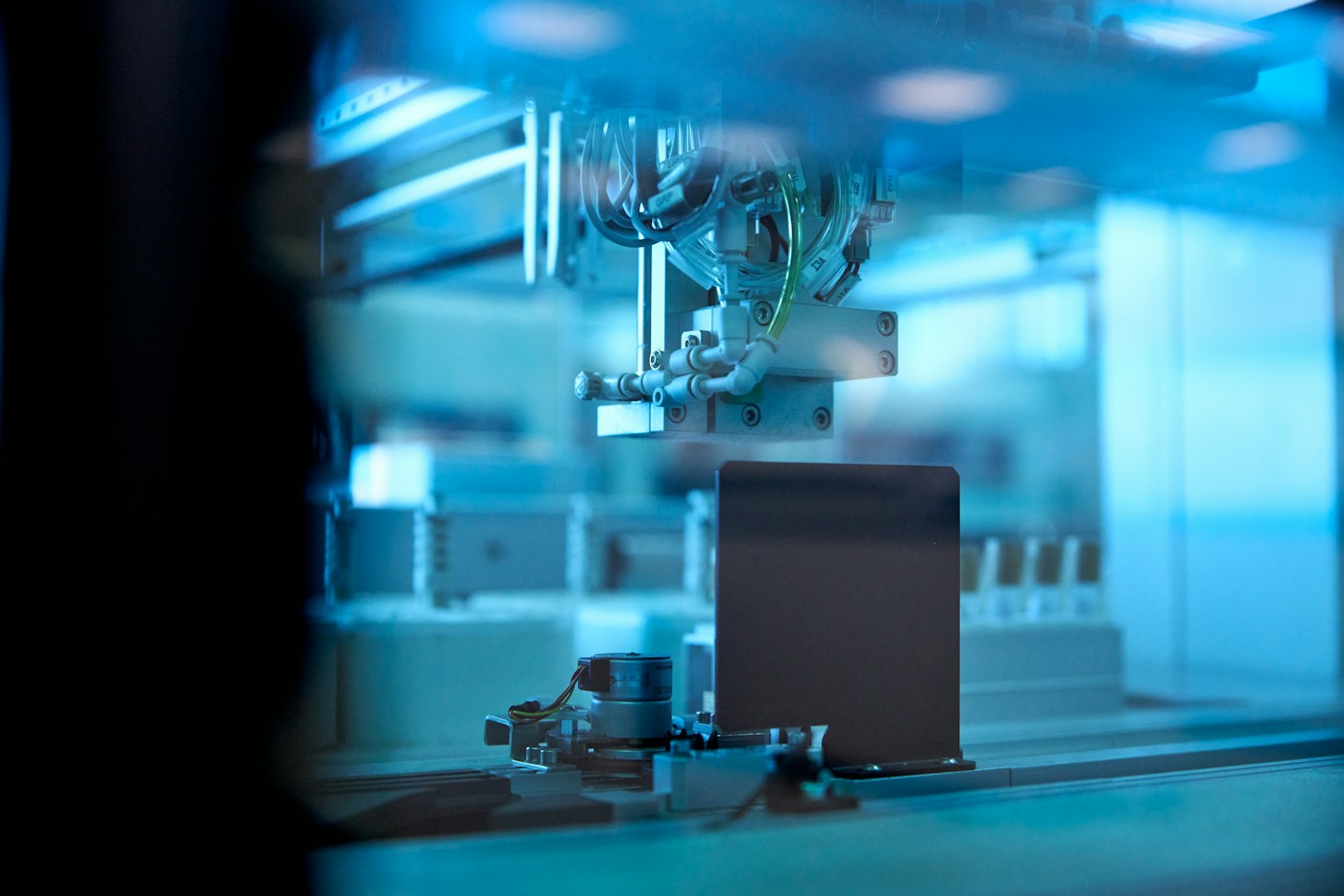Sistema automatizzato di analisi all’interno di un’apparecchiatura di laboratorio